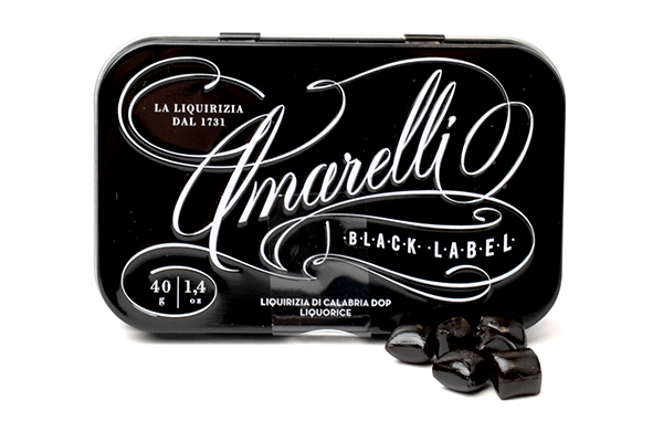 "Black Label" Zuivere Drop van Amarelli