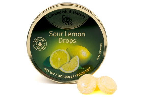 Sour Lemon Drops van Cavendish & Harvey