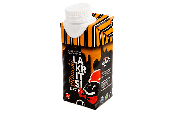 Drop Caramel Saus "Kinuski Lakritsikastike" van Kouvolan