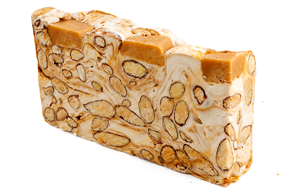 Torrone Karamel en Zeezout Plak van Dropgigant