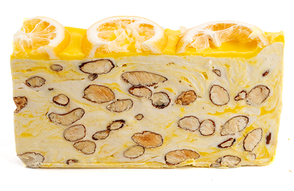 Torrone Citroen en Chocolade Plak van Dropgigant