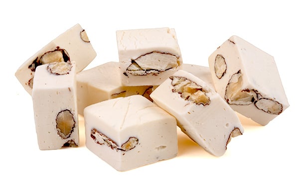 Nougat met Amandelen van Lonka