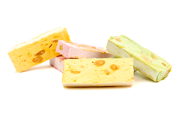 Nougat Citroen, Framboos en Pistache van Chabert & Guillot