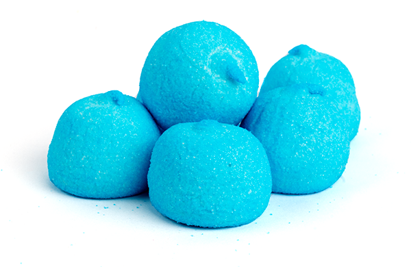 Blauwe Spekbollen van Dropgigant