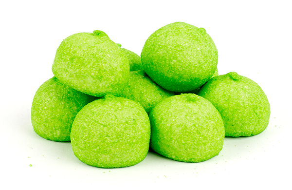 Groene Spekbollen van Dropgigant