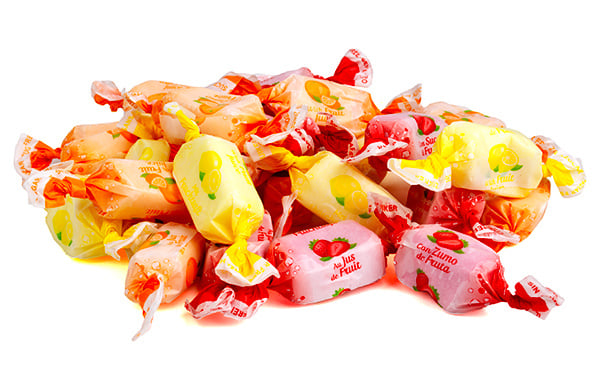 Fruit Toffees van de Bron