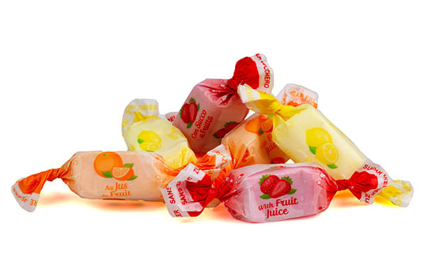 Fruit Toffees van de Bron