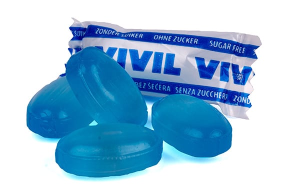 Extra Strong Menthol Bonbons van Vivil