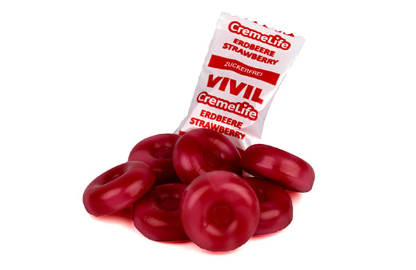 Aardbeien Bonbons van Vivil