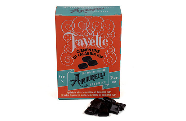 "Favette Clementine" Drop met Clementine van Amarelli