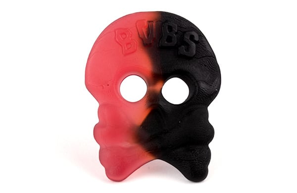 Framboos Drop Skulls van Bubs