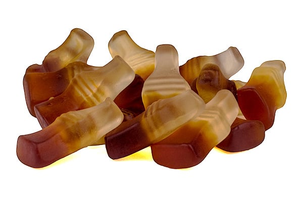 Colaflesjes klein van Haribo