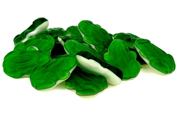 Kikkers van Haribo