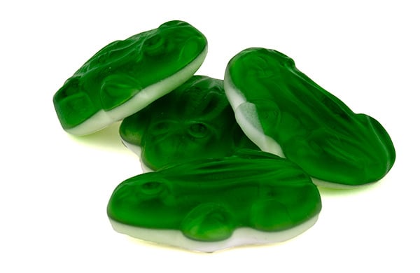 Kikkers van Haribo