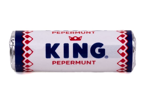 Mini Pepermunt Rolletjes van King