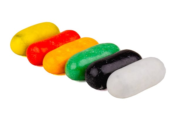Kleurendrop of Dropstaafjes van Venco