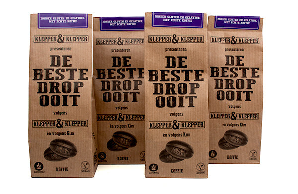 Koffie drop van Klepper en Klepper