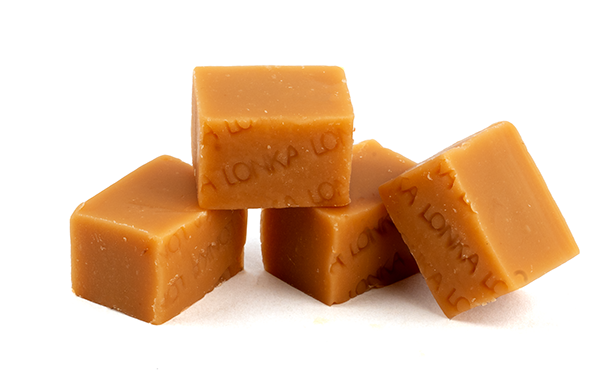 Karamel Zeezout Fudge van Lonka