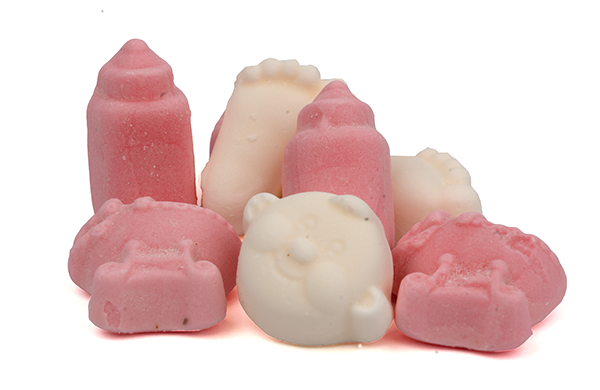 Roze Witte Schuimpjes van Dropgigant