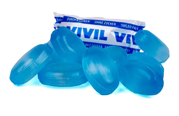 Extra Strong Menthol Bonbons van Vivil